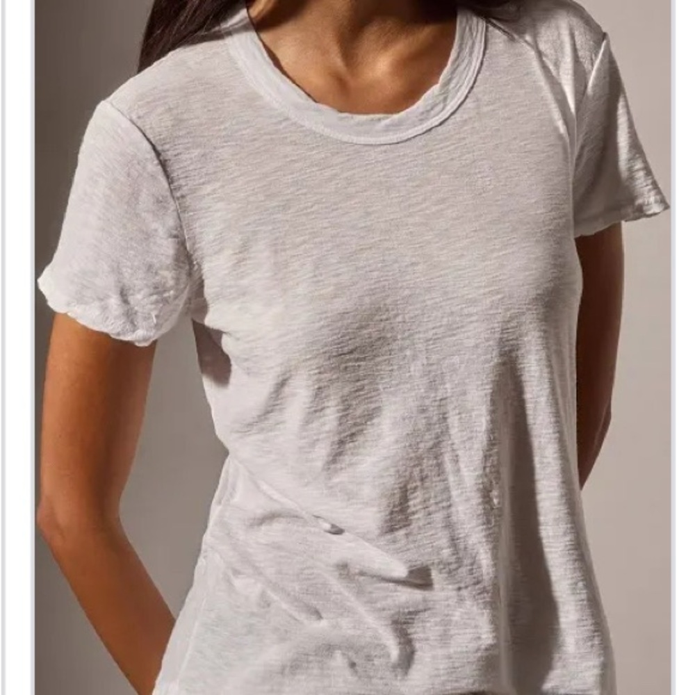 James Perse Light Gray Short Sleeve Tee